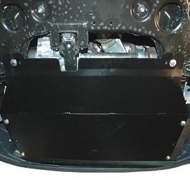 Unterfahrschutz Motor und Getriebe 2mm Stahl Ford Transit 2006 bis 2014 6.jpg